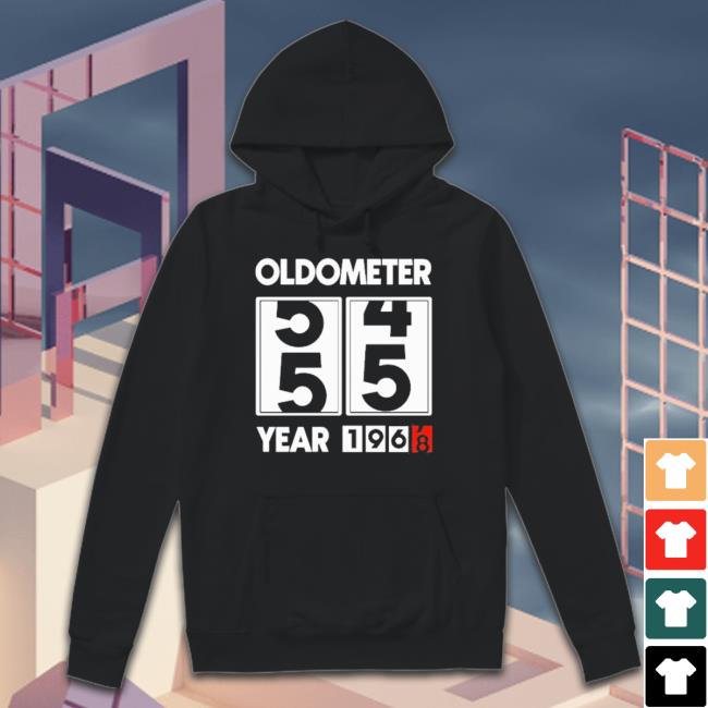 Official Oldometer 55 45 Year 1968 shirt