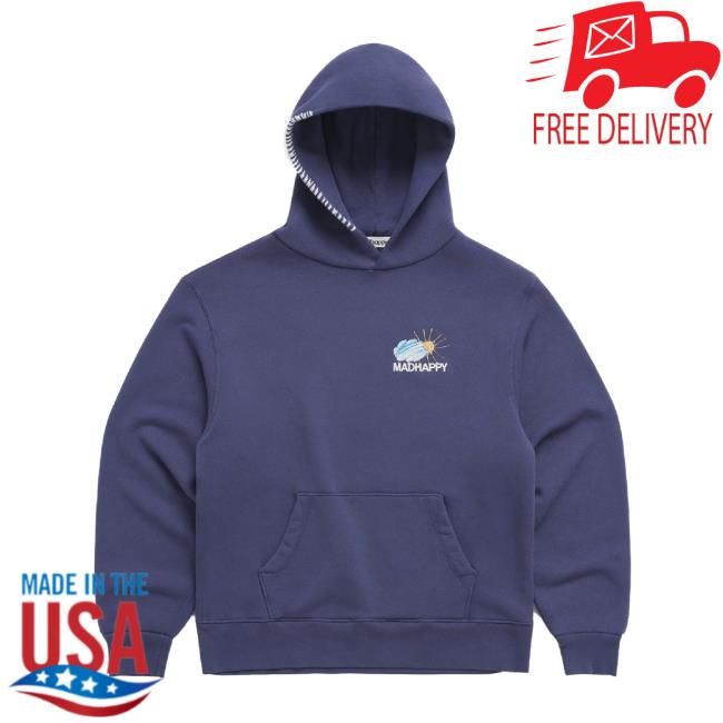 Official Mham Midweight Fleece Navy Sweaters Madhappy Shop