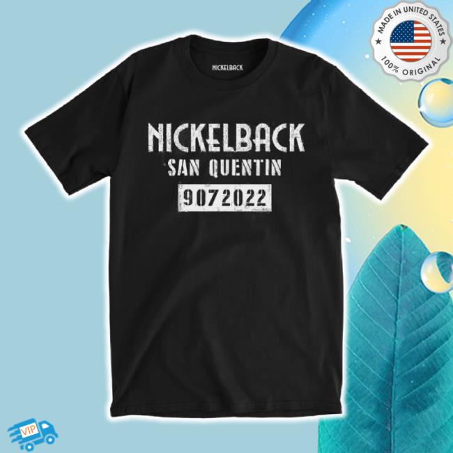 Trending Nickelback Shop San Quentin Single Black Long Sleeve Tee Nickelback Store