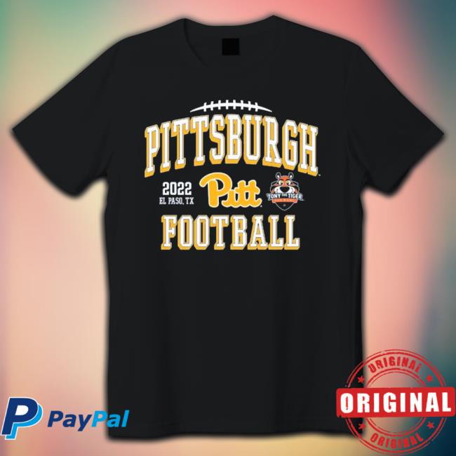Pitt Panthers 2022 Sun Bowl Tony The Tiger Tee Shirt