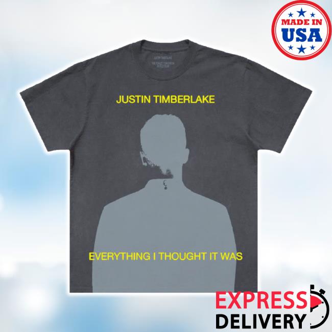 Original Shadow Black Tour Tee Shirt Just Intimberlake Shop