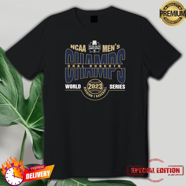 Ncaa Men’S Division I Baseball Champs Oral Roberts Logo shirt, hoodie, tank top, sweater and long sleeve t-shirt