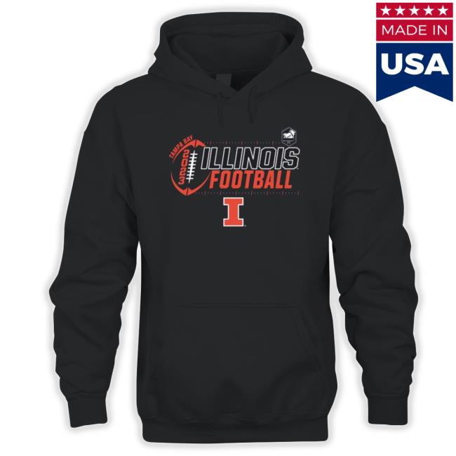 Illinois Fighting Illini Tampa Bay 2023 Football Long Sleeve Shirt