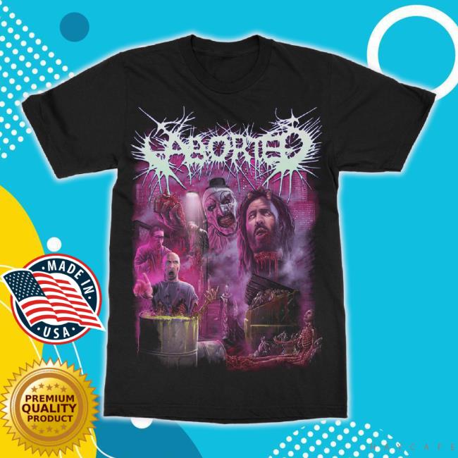 Original Indie Merch Store Aborted Terrify'er T-Shirt Indiemerch Shop