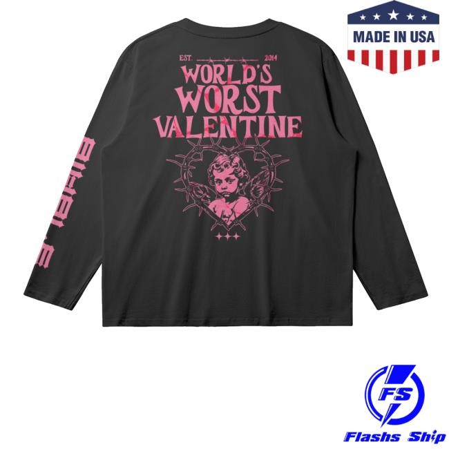 Wearervls Merch Cupid World's Worst Valentine Shirts