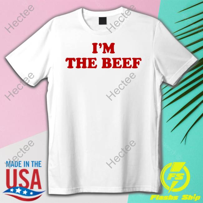 John Silver Wearing I'm The Beef Shirts