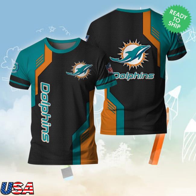 Official Miami Dolphins Sport All Over Print 3D Classic Shirt