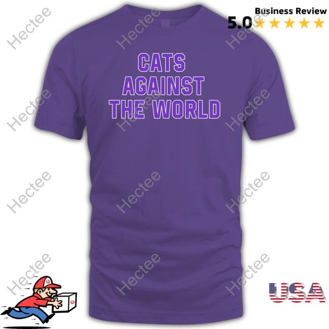 Pat Fitzgerald Cats Against The World T Shirt