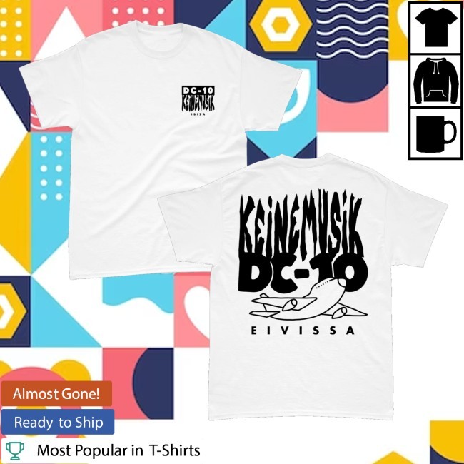 Keinemusik X Dc10 2025 Tee White-Black Youth T Shirt