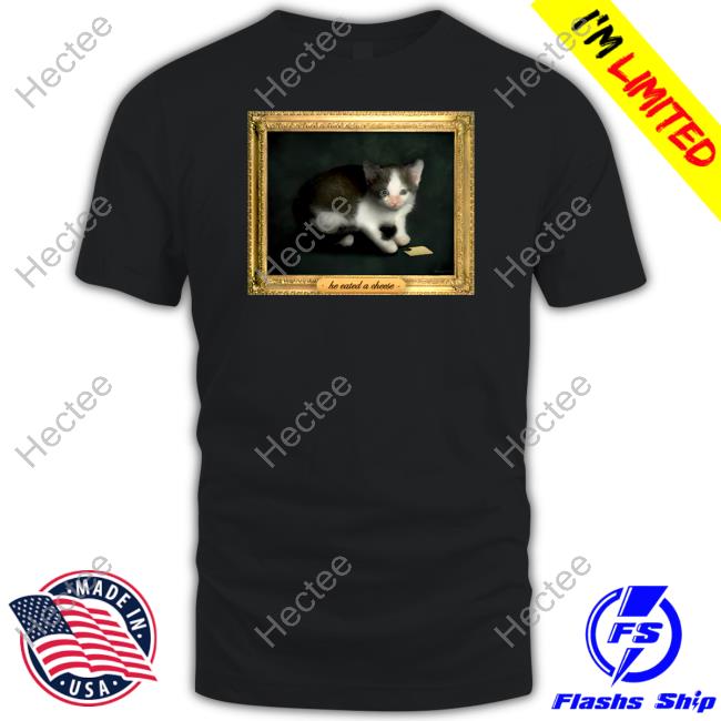 Snazzyseagull He Eated A Cheese T Shirt