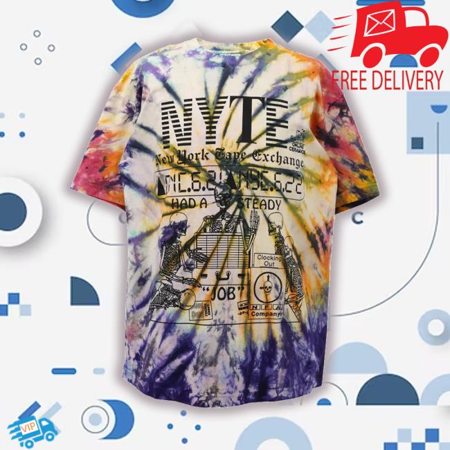 Gr8 New York Tape Exchange Hand Dyed Tie- Dye Sweatshirt