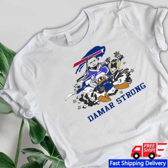 Damar Hamlin Strong Buffalo Bills 3 Shirts