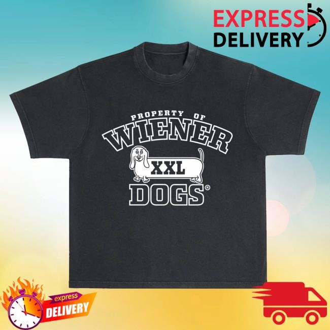 Beangoods Merch Store Property Of Wiener Dogs Unisex Boxy T-Shirt