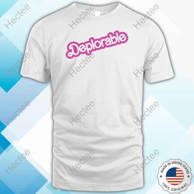 Roseannebarr Store Barbie Deplorable Tee
