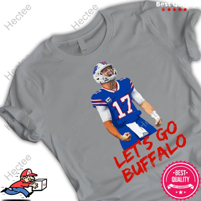 Buffalo Football Josh Allen Let's Go Shirt