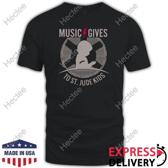 Music Gives To St Jude Kids Shirt