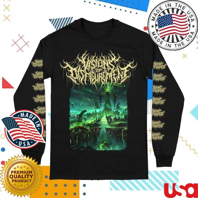 Reality Fade Merch Visions Of Disfigurement Vile Mutation Tee Shirt