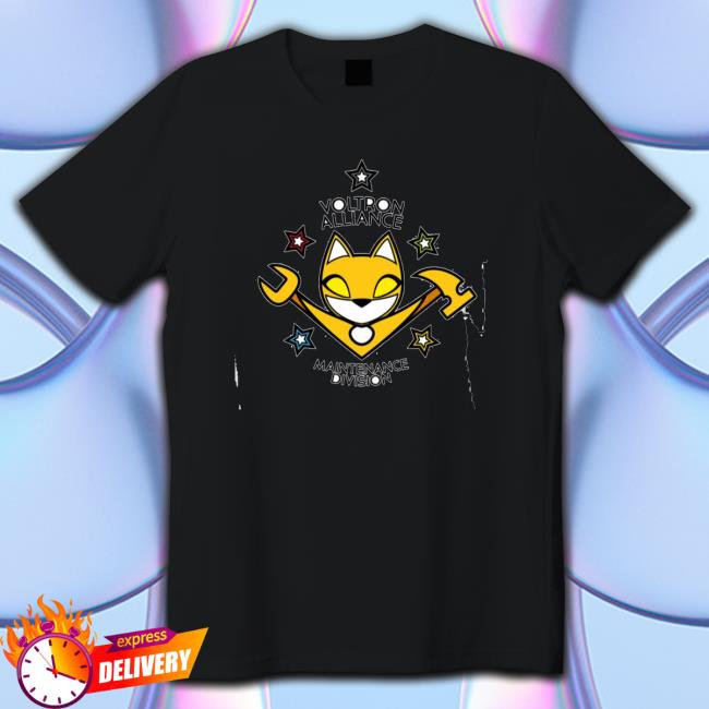 Maintenance Division Yellow Voltron Alliance Long Sleeve Shirt