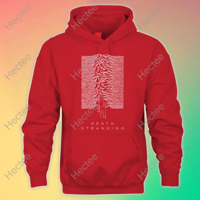 Manwearinghelmet Death Stranding Joy Division Long Sleeve T Shirt