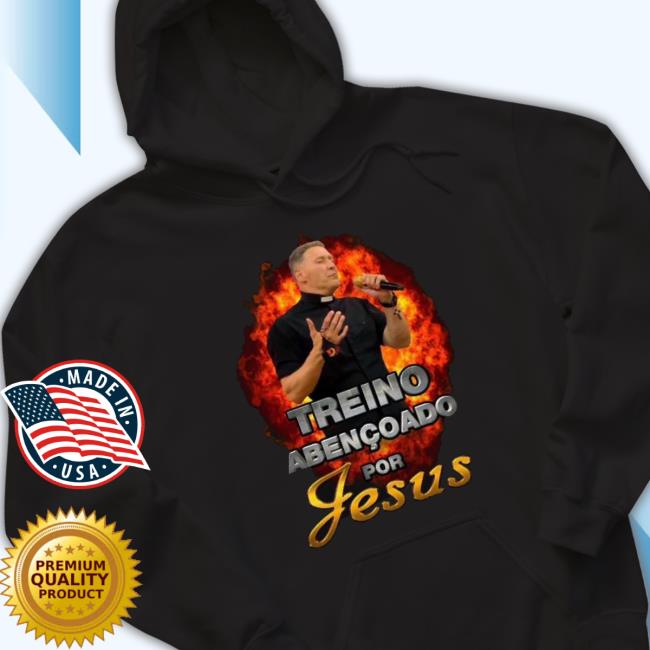Padre Marcelo Rossi Treino Abencoado Por Jesus Hoodie