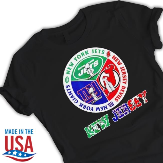 Official New Jersey Sport Teams Logo Giants Jets And Devils 2023 Sweater