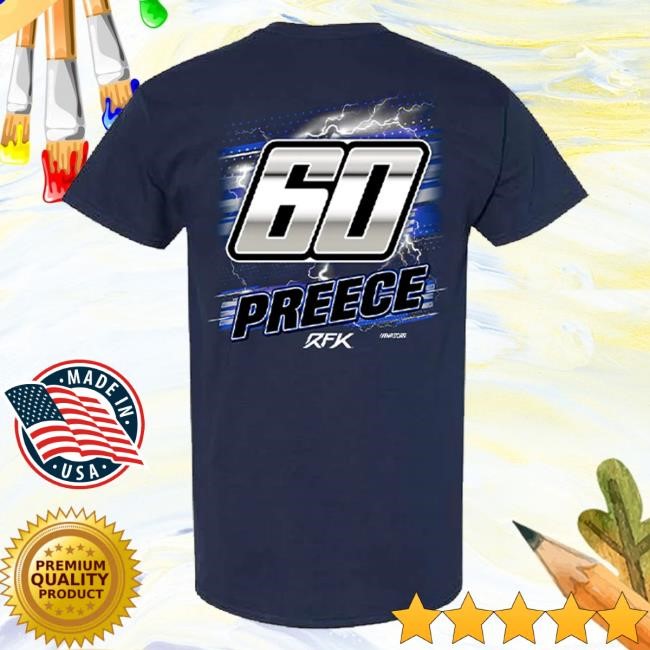 Rfk Shop Merch Ryan Preece Name & Number Tee