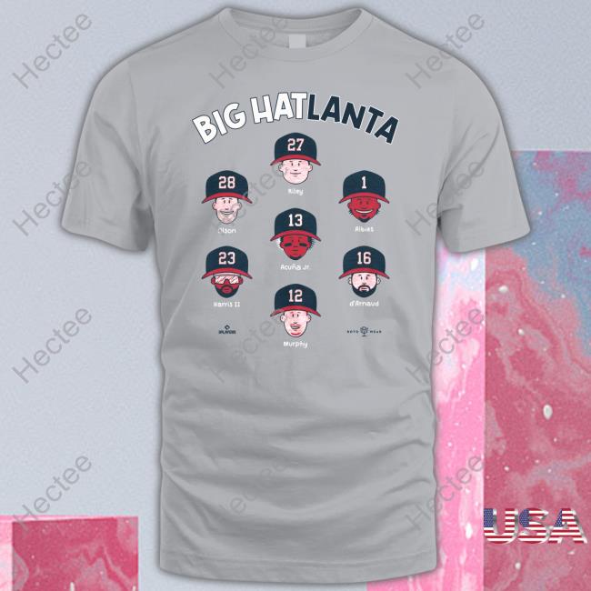 Big Hatlanta T Shirt RotoWear RotoWear Shop Big Hatlanta Long Sleeve Tee Shirt