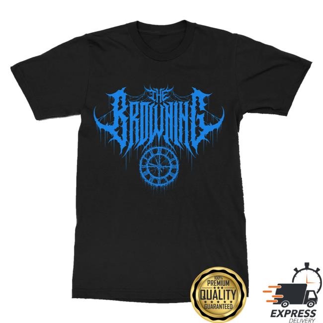 Fixtstore Merch Store The Browning - Blue Logo Shirt [Black] Hoodie