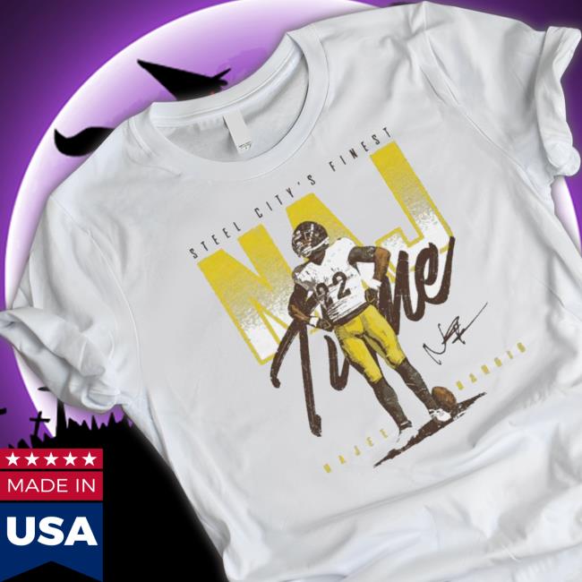 Najee Harris Pittsburgh Steel City’S Finest Signature Tee Shirt