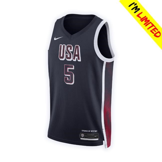 Anthony Edwards Team Usa Usab Limited Road Long Sleeve Shirt
