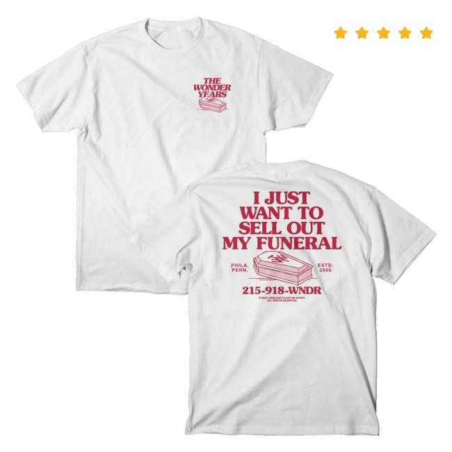 Official Loneliest Place Earth Merch The Wonder Years Sellout Hoodie