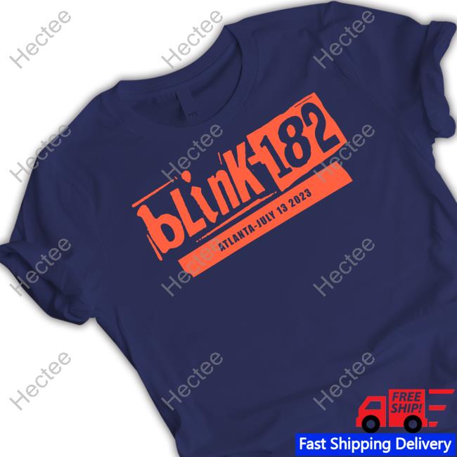 Ian Williams Blink 182 Merch Tour Atlanta-July 13 2023 T Shirt