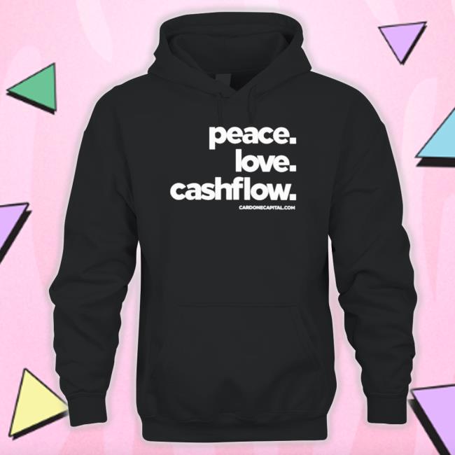 Official Peace Love Cashflow Sweater