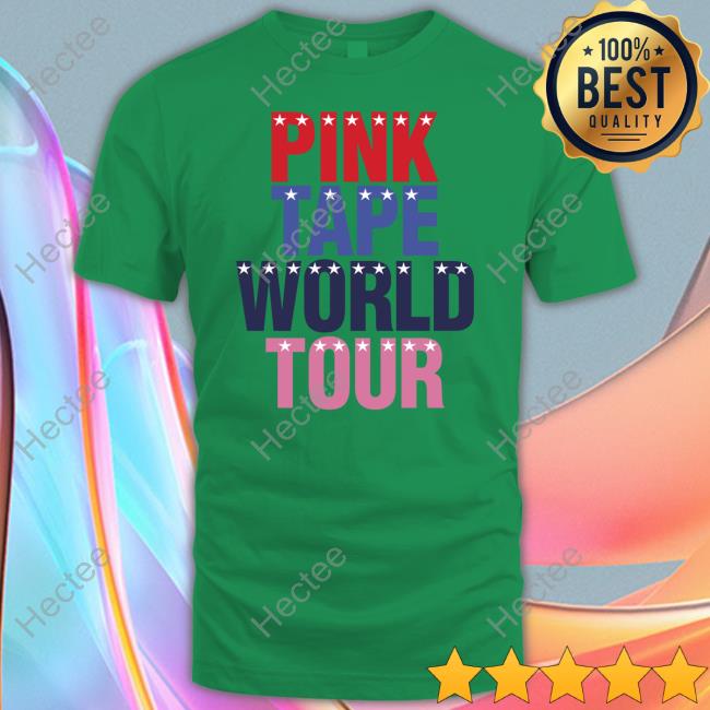 Lil Uzi Vert Wearing Pink Tape World Tour T-Shirt, Hoodie, Tank Top, Sweater And Long Sleeve T-Shirt