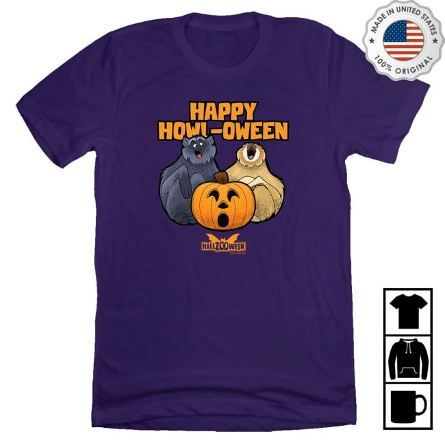 Official Cincy Shirts Merch Happy Howl-Oween Gibbons Tee