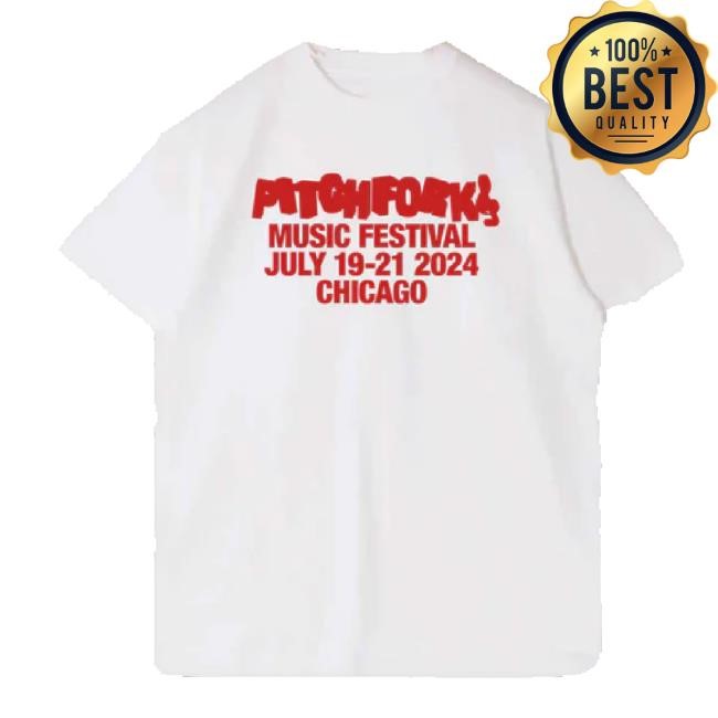 Trending 2024 Benjamin Edgar Treble Clef Tee Shirt Pitchfork Music Festival Shop Merch Store