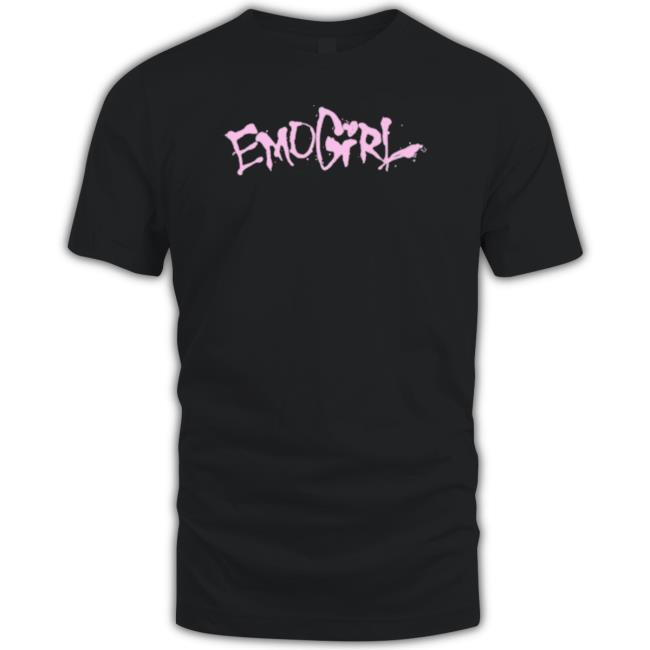 Official Machine Gun Emo Girl Logo T- shirt