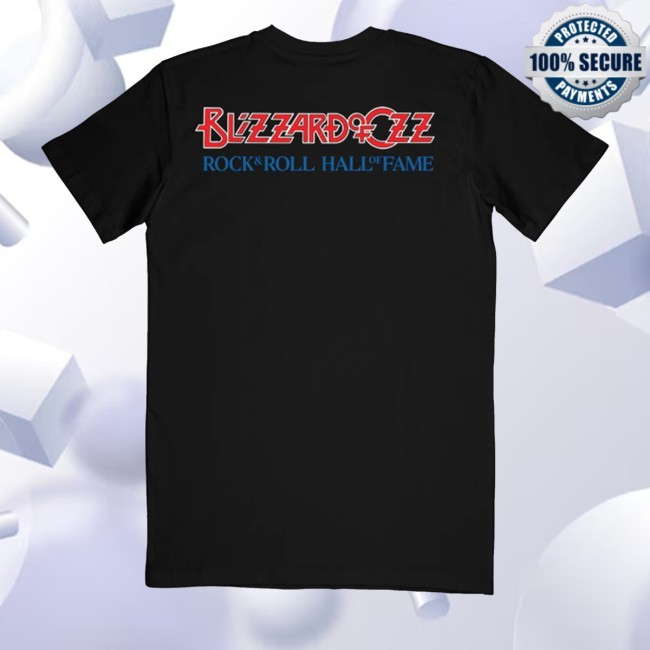 Blizzard Of Ozz Rock & Roll Hall Of Fame Crewneck Sweatshirt Ozzy Osbourne Merch Store