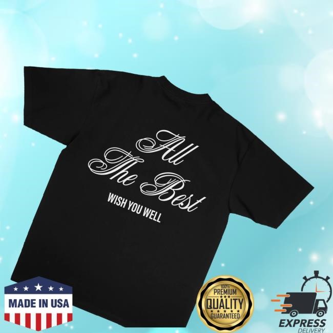 G-Eazy All The Best Wish You Well Statement Black T Shirts