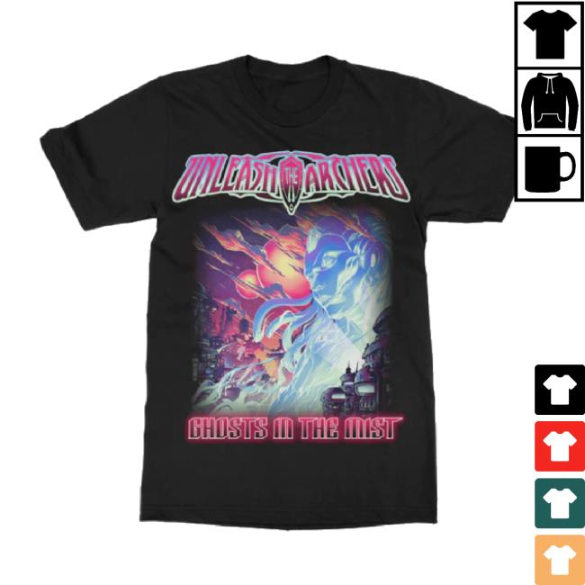 Original Indie Merch Store Unleash The Archers "Ghosts In The Mist" Classic Shirt Indiemerchstore Shop