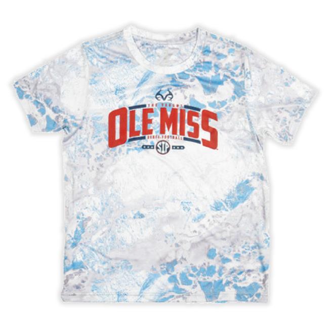 Realtree Ole Miss Kids Sip Hoodie Sweatshirt Wav3