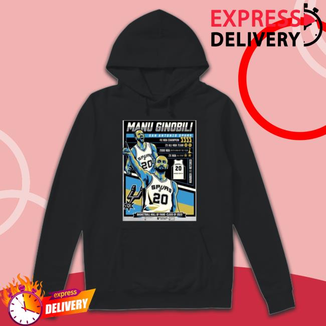 Manu Ginobili San Antonio Spurs 2022 Sweatshirts