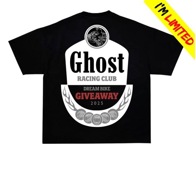 Ghost Racing Merch Shop Store Official White Cigar Ghost Long Sleeve T Shirt