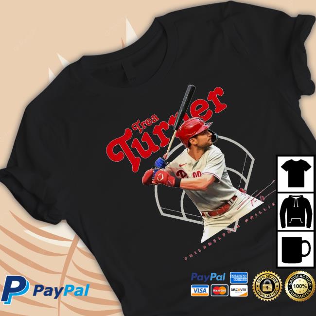 Trea Turner Philadelphia Phillies Baseball Signature Hoodie