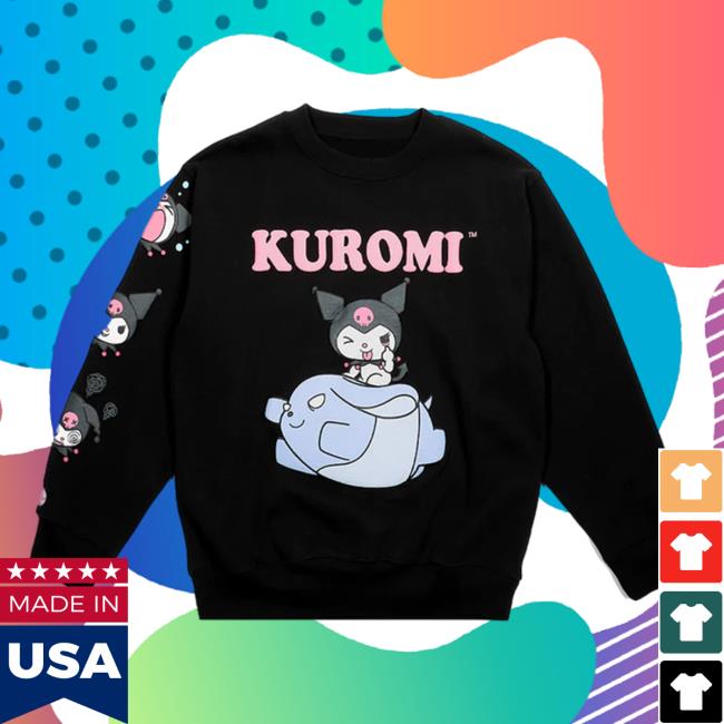 Official Sanrio Apparel Clothing Merch Store Shop Kuromi X Dumbgood Popover Hoodie