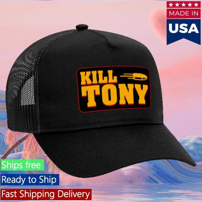 Kill Merch The Official Kill Tony Pulp Patch New Hat Kill Merch The Official Kill Tony Pulp Patch Trucker Hat