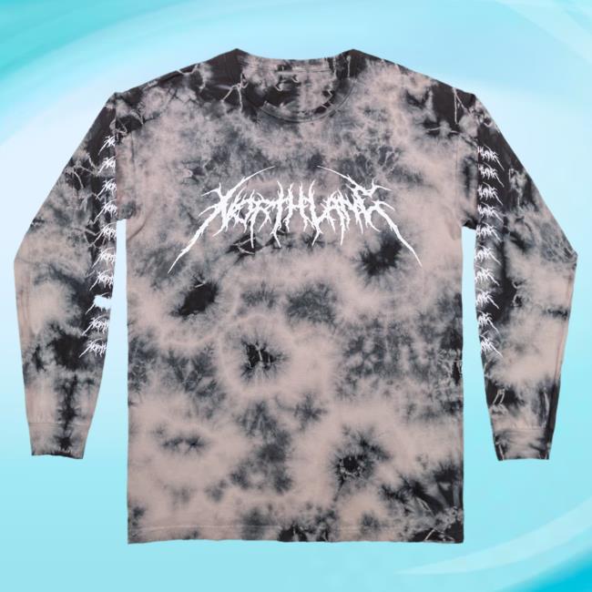 Official Merch Now Northlane Metal Dyed Long Sleeve T-Shirts MerchNow
