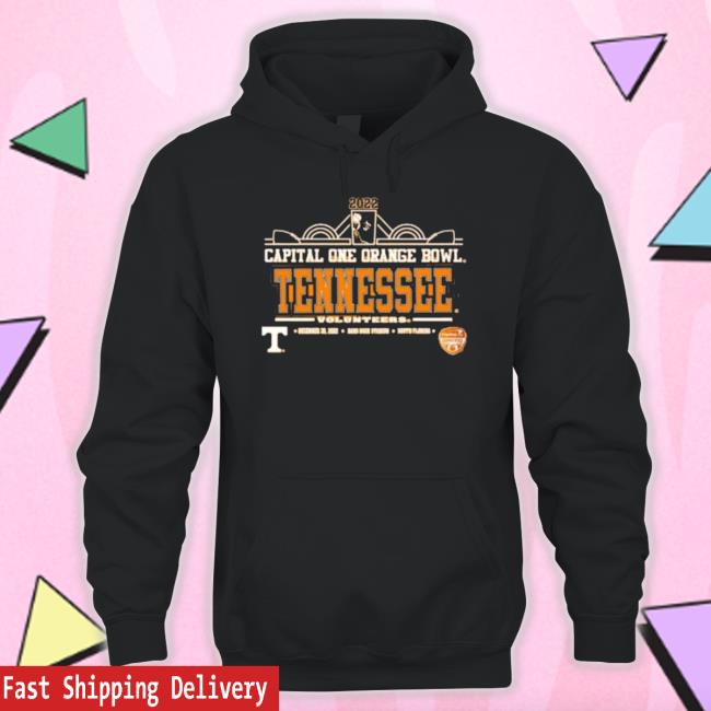 2022 Capital One Orange Bowl Tennessee Volunteers 2022 South Florida Hoodie 2022 Capital One Orange Bowl Tennessee Volunteers 2022 South Florida Crewneck Sweatshirt