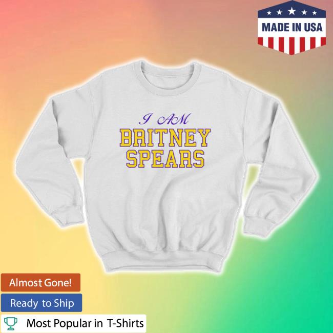 Original Britney Spears Merch Store I Am Britney Sweatshirt Britneyspears Shop