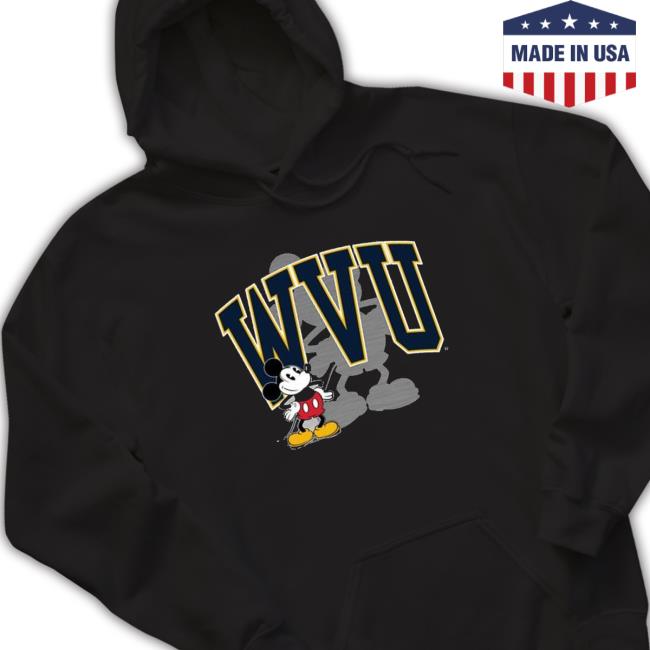 Wvu Mickey Shadow 2023 Sweatshirt